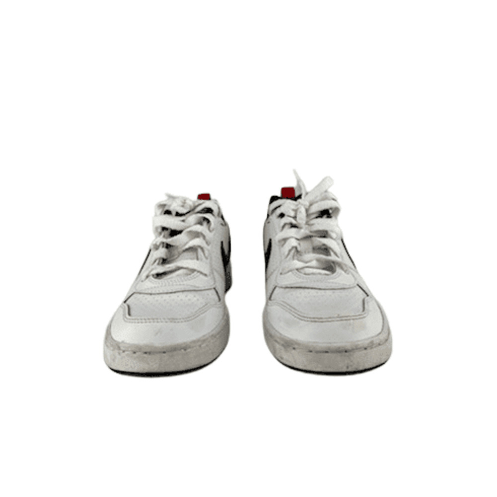 Nike unisex kids white/red/black sneakers size 4.5Y
